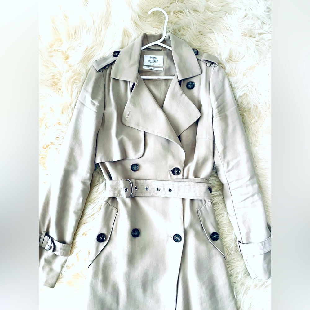 EUC Bershka Trench Coat by Zara